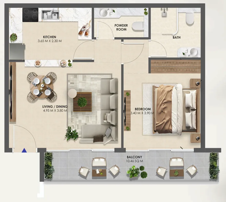 1 Bedroom